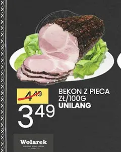 Bekon z pieca Wolarek promocja w Wafelek