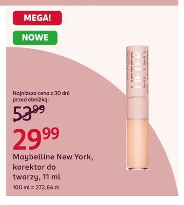Korektor do twarzy Maybelline New York promocja w Rossmann