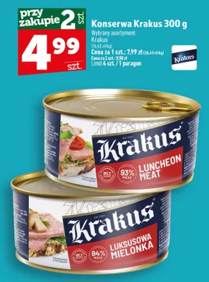 Konserwa Krakus Luncheon Meat promocja w TOPAZ