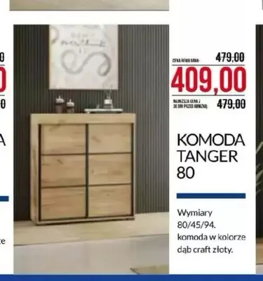 Komoda Tanger 80 promocja w Abra Meble