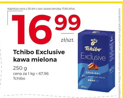 Kawa mielona Tchibo Exclusive Original promocja w Frac