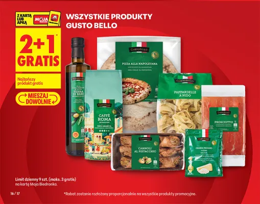 Wszystkie produkty GustoBello promocja w Biedronka