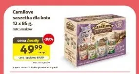 Karma mokra dla kota Carnilove promocja w Super Zoo