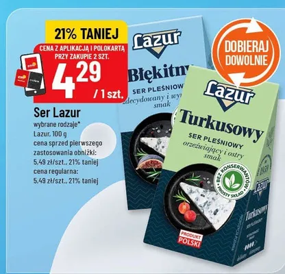 Ser Lazur promocja w POLOmarket