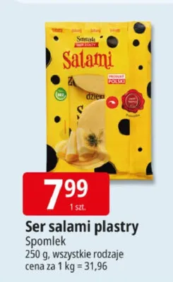 Ser salami plastry promocja w Leclerc