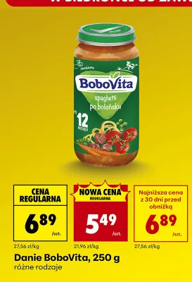 Danie różne rodzaje promocja w Biedronka