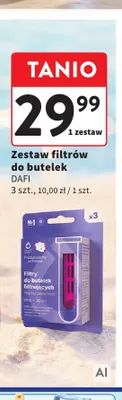 Zestaw filtrów do butelek filtrujących Dafi 3-pak promocja w Intermarche