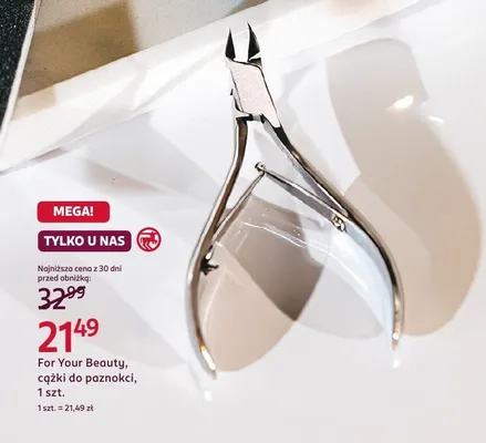 Cążki do paznokci promocja w Rossmann