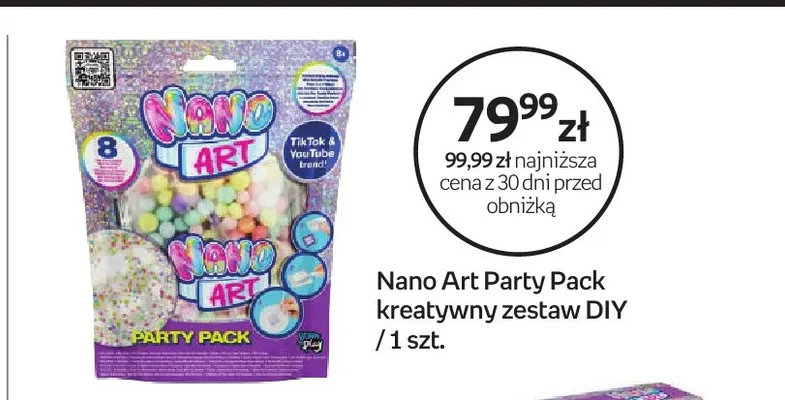 Nano Art Party Pack kreatywny zestaw DIY promocja w Empik