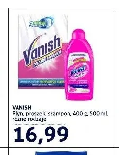 Proszek do dywanów Vanish promocja w Blue Stop