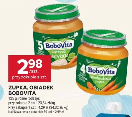 Zupka, obiadek różne rodzaje promocja w Stokrotka