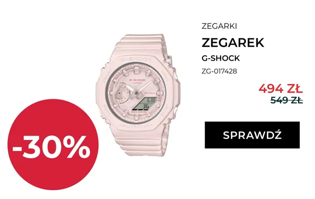 Zegarek G-SHOCK ZG-017428 promocja w Briju