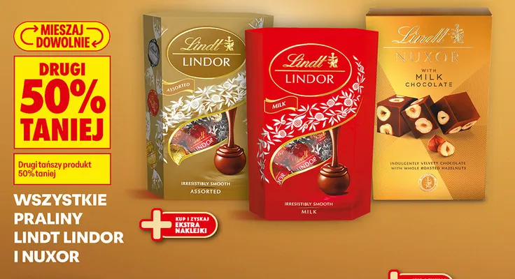 Praliny Lindt Lindor Assorted promocja w Biedronka