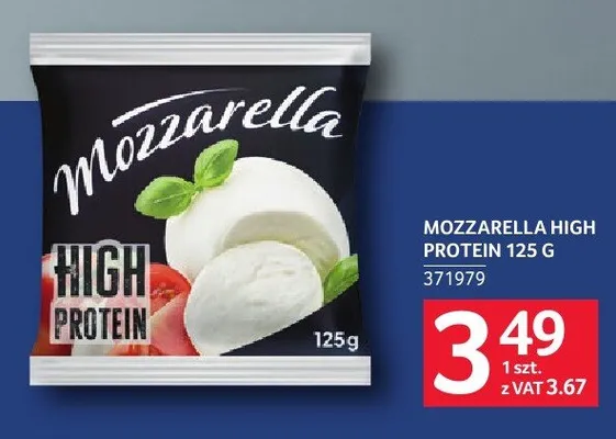 Mozzarella High Protein promocja w Selgros