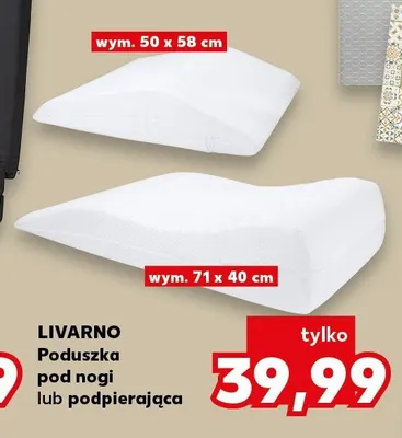 Poduszka pod nogi Livarno promocja w Kaufland