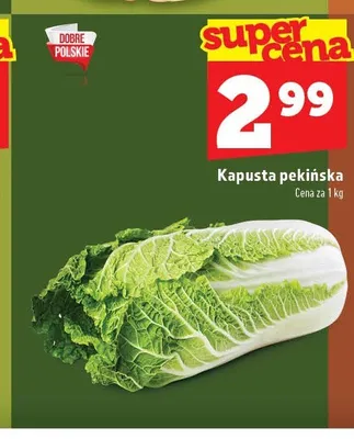 Kapusta pekińska promocja w TOPAZ