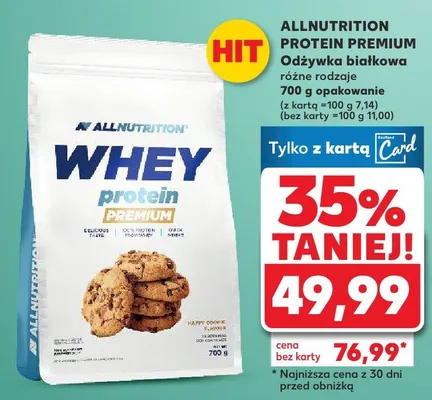 Odżywka białkowa różne rodzaje promocja w Kaufland