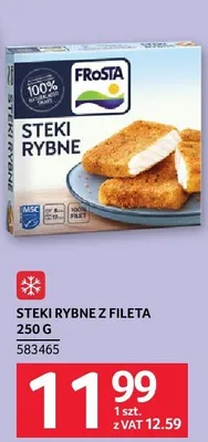 Steki rybne z fileta 250g Frosia promocja w Selgros