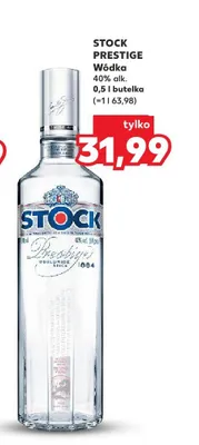 Wódka Stock Prestige promocja w Kaufland