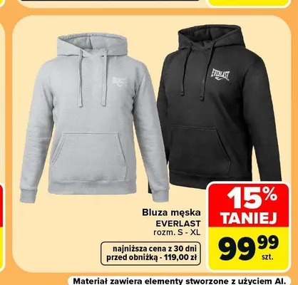 Bluza męska Everlast promocja w Carrefour