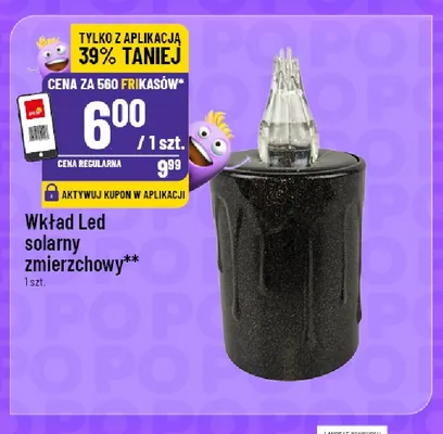 Wkład LED solarny zmierzchowy promocja w POLOmarket