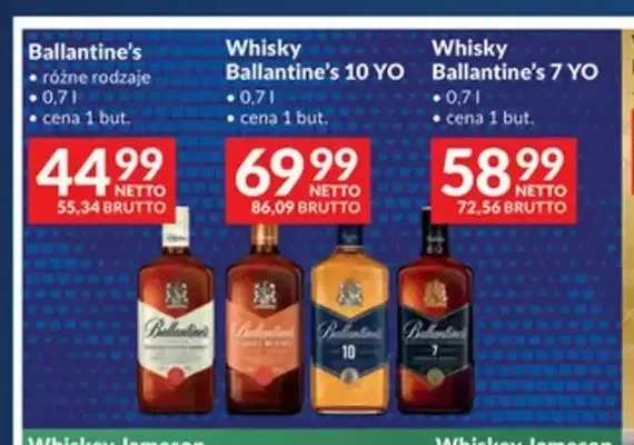 Whisky Ballantine's Wild promocja w Makro