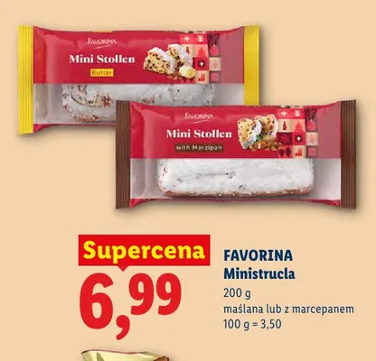 Ministrucla maślana Favorina promocja w Lidl