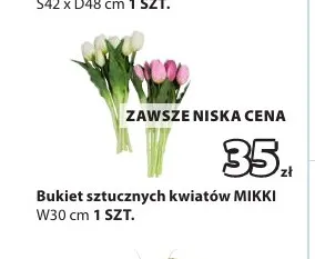 Bukiet sztucznych kwiatów Mikki promocja w Jysk