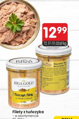 Filety z tuńczyka w asortymencie promocja w Market Point