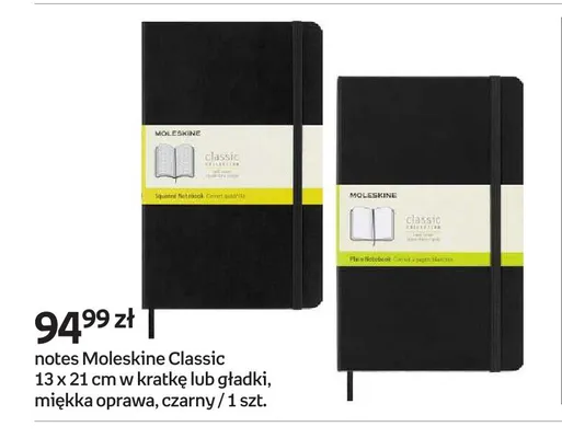 Notes Moleskine Classic promocja w Empik