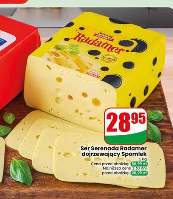 Ser Serenada Radamer dojrzewający Spomlek promocja w Dino