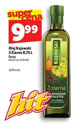 Olej Kujawski 3 Ziarna promocja w TOPAZ