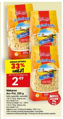 Makaron Arc-Pol Wyśmienity łezki promocja w Twój Market