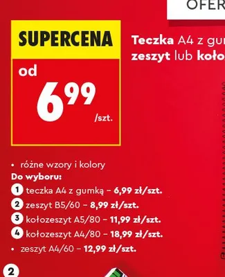 Zeszyt A4/60 Interdruk Coca-Cola promocja w Biedronka