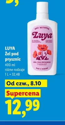 Żel pod prysznic Luya promocja w Lidl