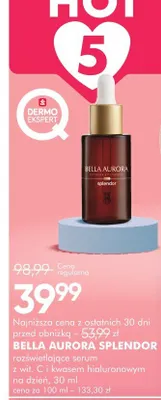 Serum rozświetlające Bella Aurora Splendor promocja w Super-Pharm