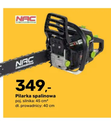 Pilarka spalinowa Nac promocja w Bricomarche