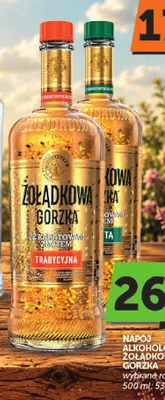Napój alkoholowy Żołądkowa Gorzka Tradycyjna promocja w Euro Sklep
