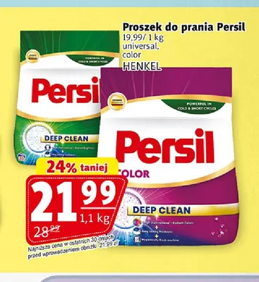 Proszek do prania Persil universal promocja w Prim Market
