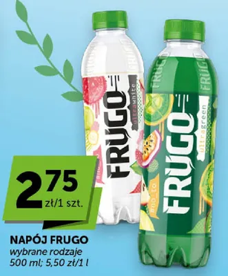 Napój Frugo wybrane rodzaje promocja w Groszek