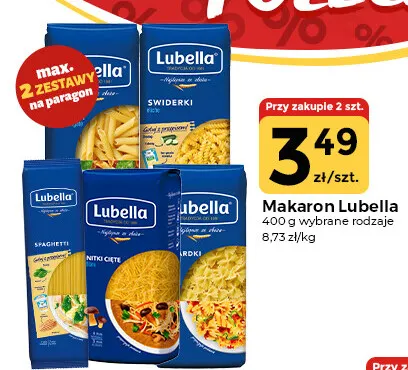 Makaron Lubella promocja w Społem Częstochowa