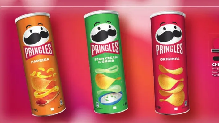 Chipsy Pringles promocja w Stokrotka