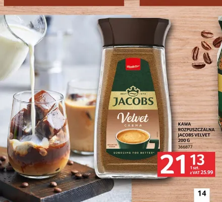 Kawa rozpuszczalna Jacobs Velvet promocja w Selgros