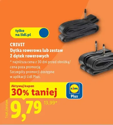 Zestaw 2 dętek rowerowych CRIVIT promocja
