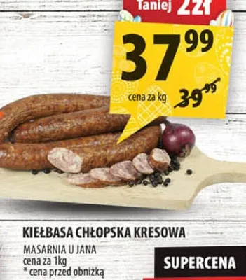 Kiełbasa chłopska kresowa promocja w Arhelan