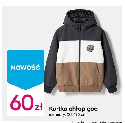 Kurtka chłopięca promocja w Pepco