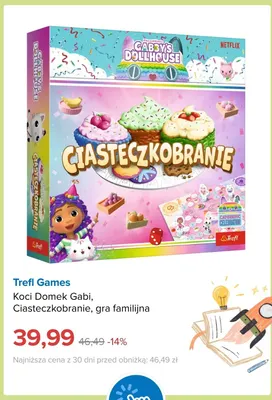 Koci Domek Gabi Ciasteczkobranie gra familijna Trefl Games promocja w Smyk