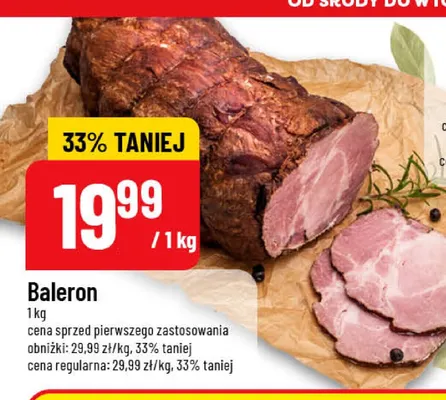 Baleron promocja w POLOmarket