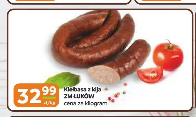 Kiełbasa z kija ZM Łuków promocja w Gama