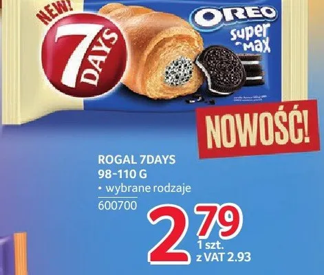 Rogal 7Days 98-110 g wybrane rodzaje promocja w Selgros